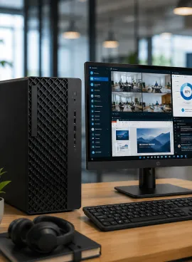 Why the ProDesk 4 Tower G1i Desktop AI PC Supports Connected Digital Workflows
